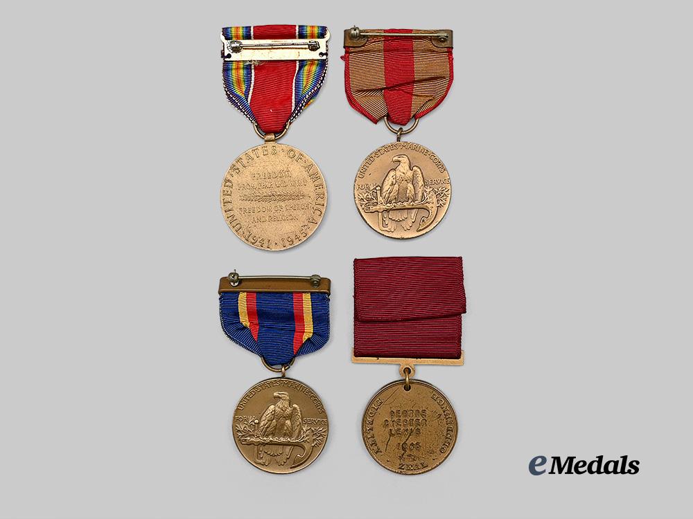 united_states._a"_china_marine"_service_group_to_george_chester_lewis,_united_states_marine_corps,_united_states_navy_e_medals__w8520_6