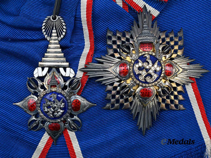 thailand,_kingdom._an_order_of_the_crown_of_thailand,_special_grade_grand_cordon_set,_with_diamonds,_c.1950_e_medals__w8546_5