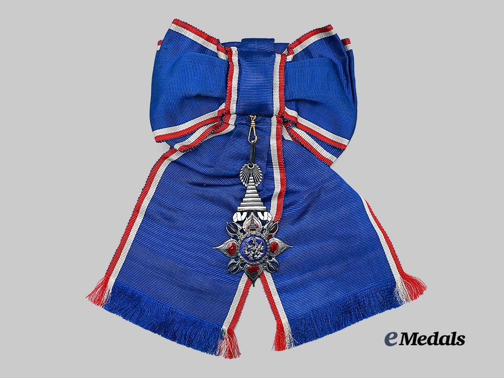 thailand,_kingdom._an_order_of_the_crown_of_thailand,_special_grade_grand_cordon_set,_with_diamonds,_c.1950_e_medals__w8546_6