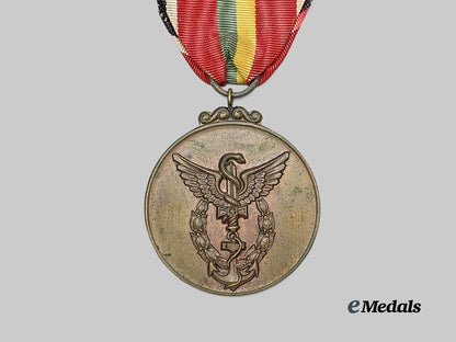 brazil,_republic._a_second_war_brasil_shoulder_title_and_a_commemorative_medal_of_the1st_military_medicine_conference(1954)_e_medals__w8554_3