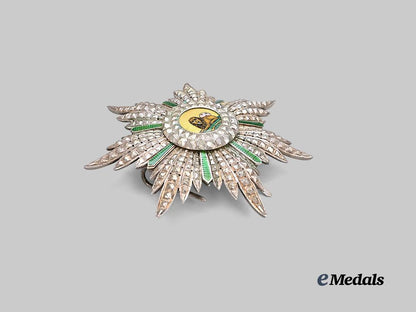 persia,_pahlavi_dynasty._an_order_of_the_lion_and_sun,_i_i_class_star_e_medals__w8558_3
