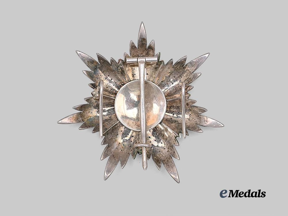 persia,_pahlavi_dynasty._an_order_of_the_lion_and_sun,_i_i_class_star_e_medals__w8558_4