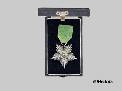 persia,_pahlavi_dynasty._an_order_of_the_lion_and_sun,_v_class_e_medals__w8565_3