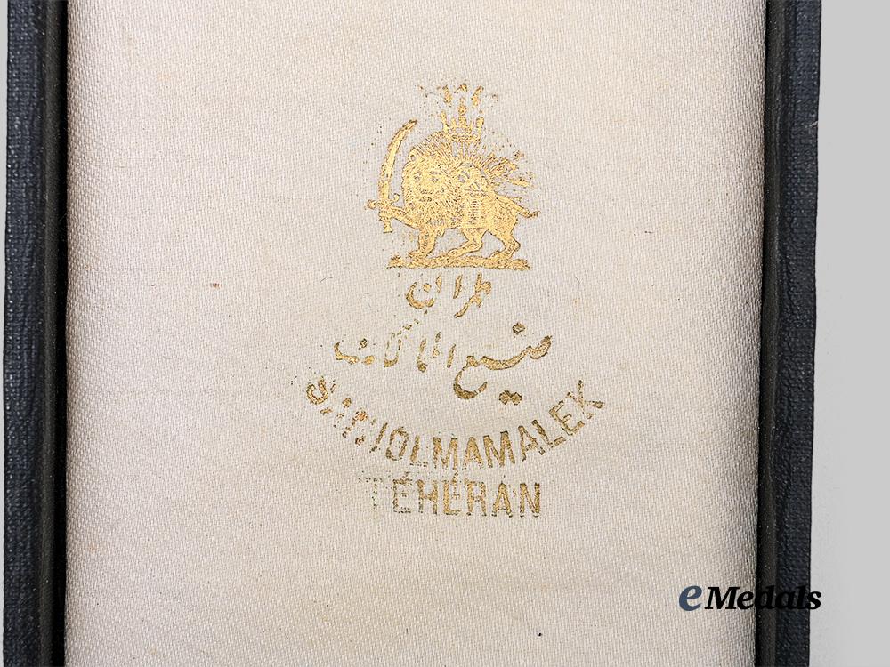 persia,_pahlavi_dynasty._an_order_of_the_lion_and_sun,_v_class_e_medals__w8565_4