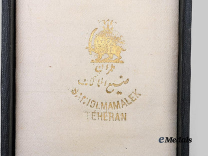 persia,_pahlavi_dynasty._an_order_of_the_lion_and_sun,_v_class_e_medals__w8565_4