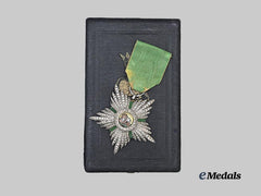 Persia, Pahlavi Dynasty. An Order of the Lion and Sun, V Class