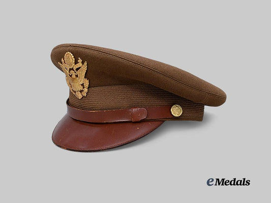 united_states._a_fine_w_w_i_i_u._s._army_officer_visor_cap,_by_morry_luxenberg,_n_y_e_medals__w8591_3