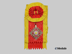 Japan, Manchukuo. An Order of the Pillars of State, I Class Grand Cordon, c.1940