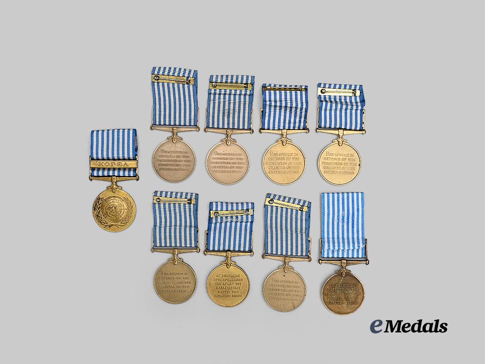 united_nations._a_lot_of_nine_united_nations_service_medals_for_korea_e_medals__w8621_8