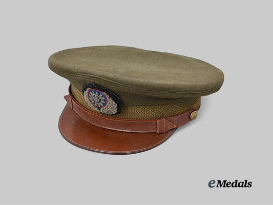 china,_republic._a_kuomintang_army_officer’s_service_cap,_c.1944_e_medals__w8686_4