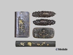 Japan, Empire. A Lot of Menuki & Accoutrements