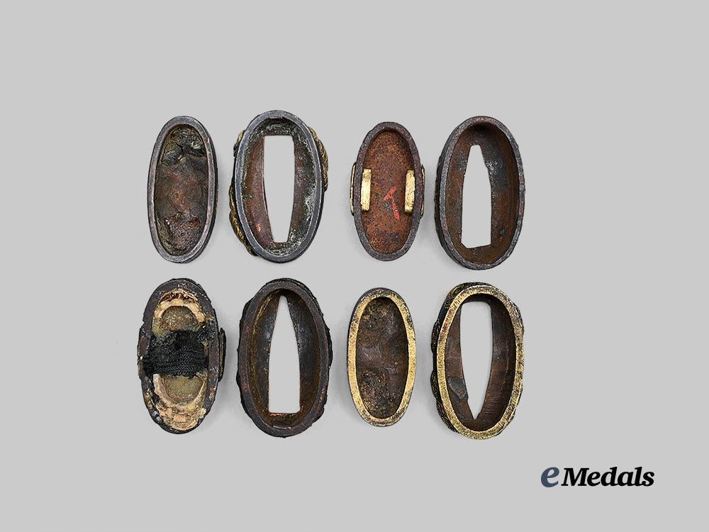 japan,_empire._four_sets_of_fuchi&_kashira_e_medals__w8703_5