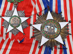Liberia. A Humane Order of African Redemption, Grand Cross Set, c.1930