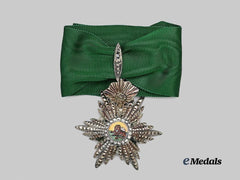 Persia, Pahlavi Dynasty. An Imperial Order of the Lion and Sun, III Class Commander