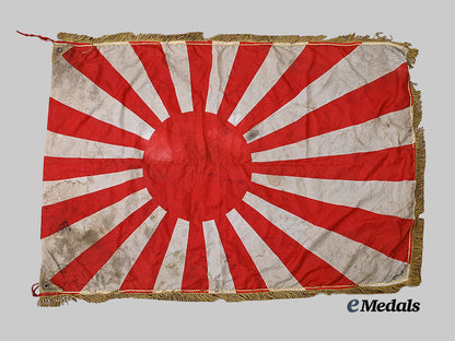 japan,_empire._an_imperial_rising_sun_army_war_flag_e_medals__w8792_3
