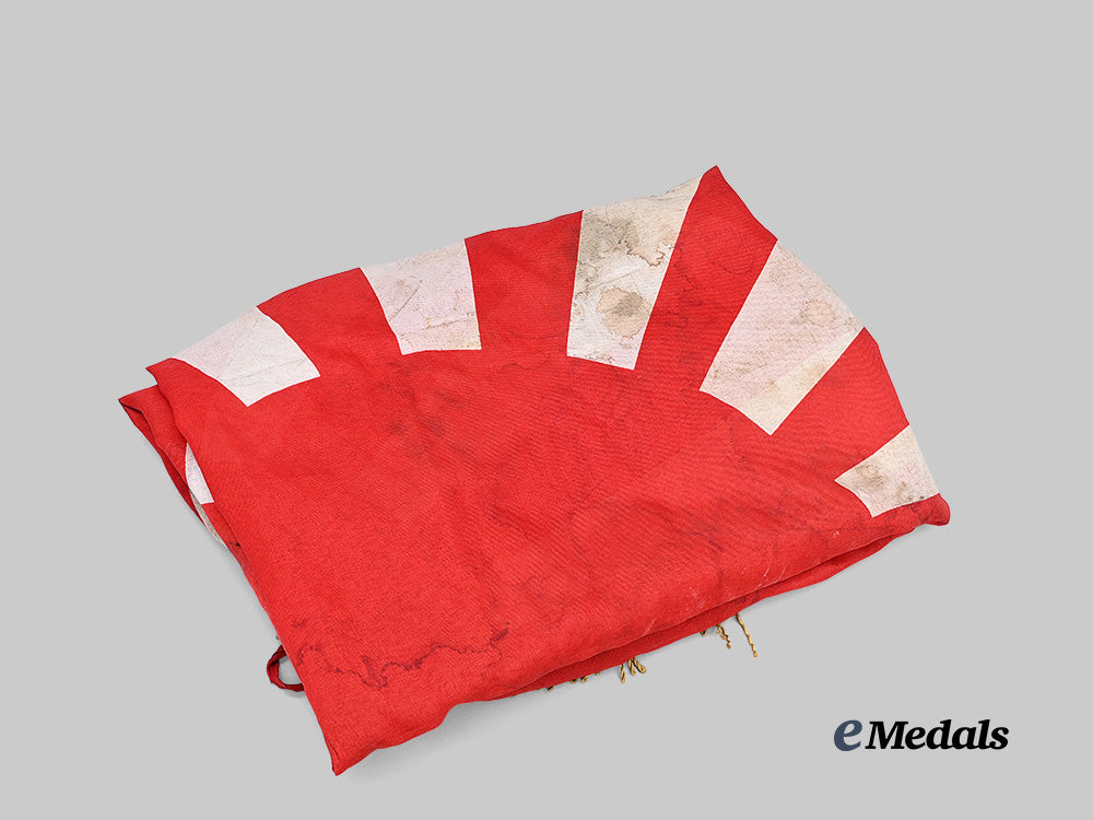 japan,_empire._an_imperial_rising_sun_army_war_flag_e_medals__w8792_4