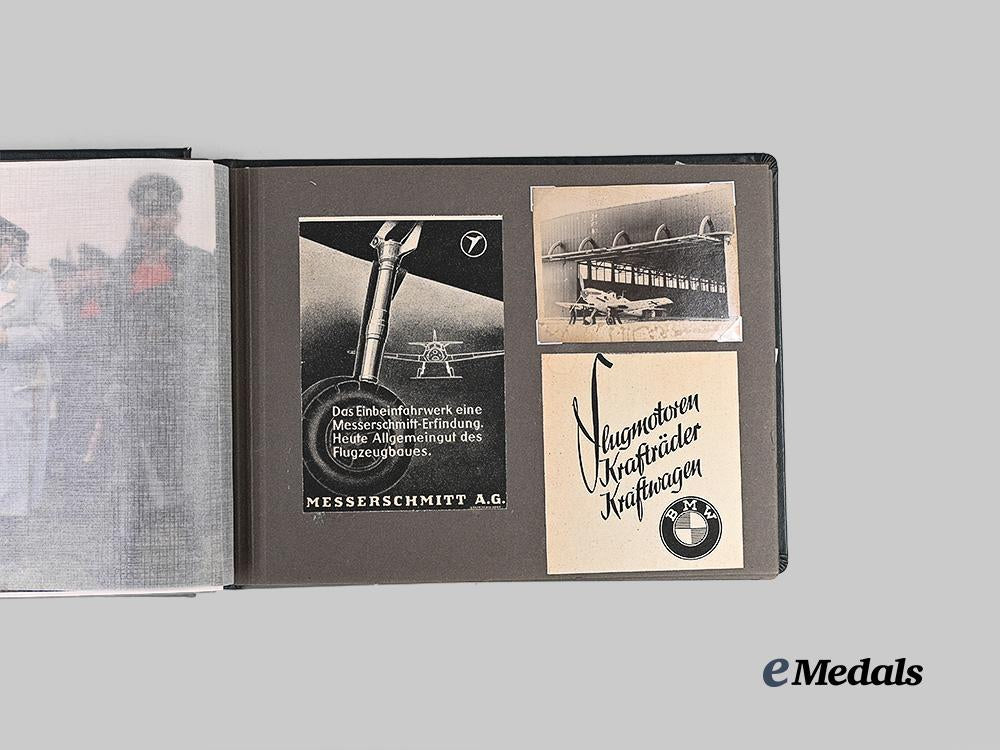 germany,_luftwaffe._a_lot_of_photos_albums_and_documents_to_hauptmann_karl_sauer,_battle_of_britain_p_o_w_e_medals__w8802_18