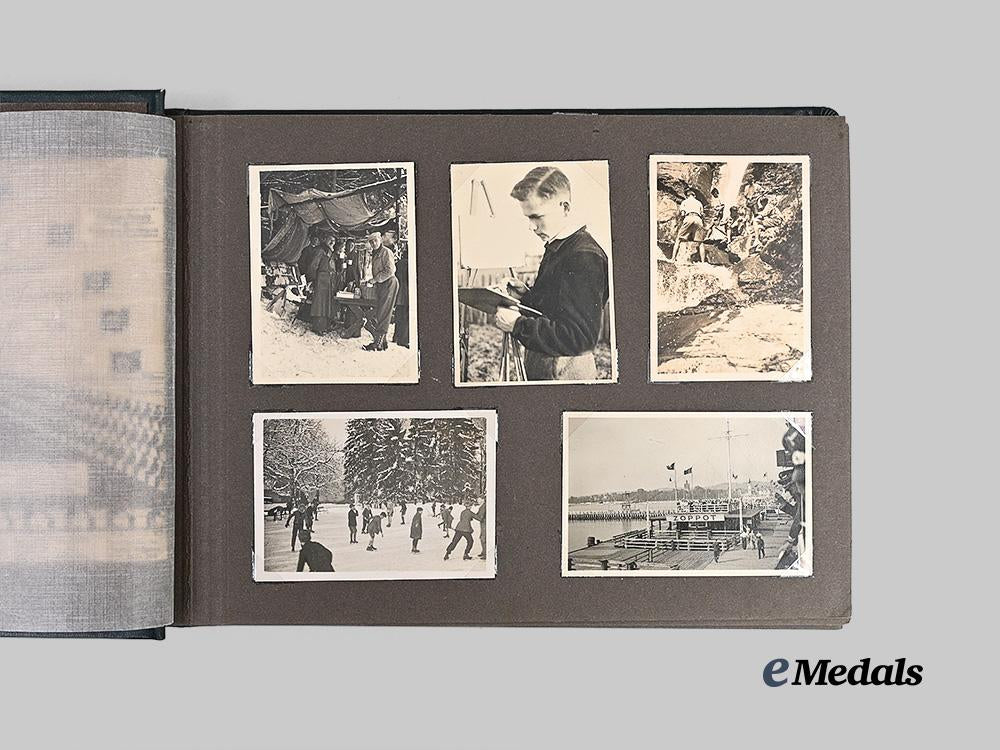 germany,_luftwaffe._a_lot_of_photos_albums_and_documents_to_hauptmann_karl_sauer,_battle_of_britain_p_o_w_e_medals__w8802_4