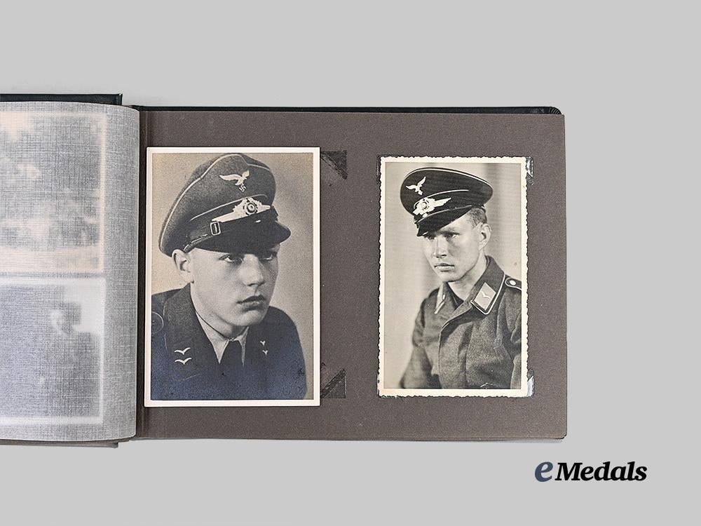 germany,_luftwaffe._a_lot_of_photos_albums_and_documents_to_hauptmann_karl_sauer,_battle_of_britain_p_o_w_e_medals__w8802_8