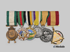 Iraq, Kingdom. A Combatant’s Medal Bar, c.1970