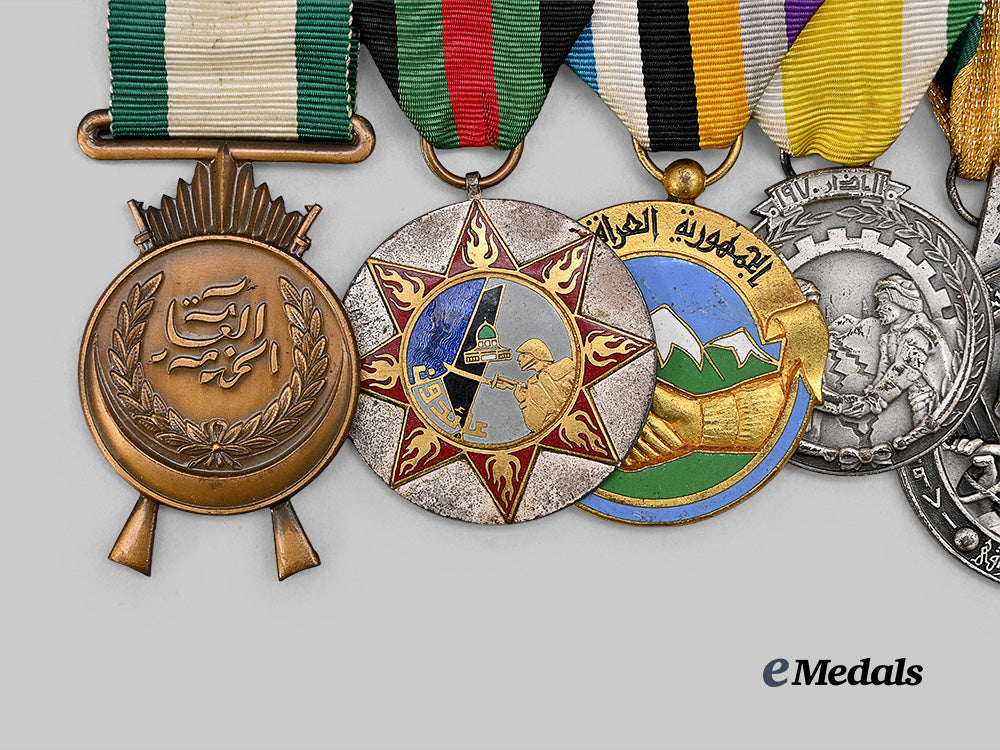 iraq,_kingdom._a_combatant’s_medal_bar,_c.1970_e_medals__w8852_4