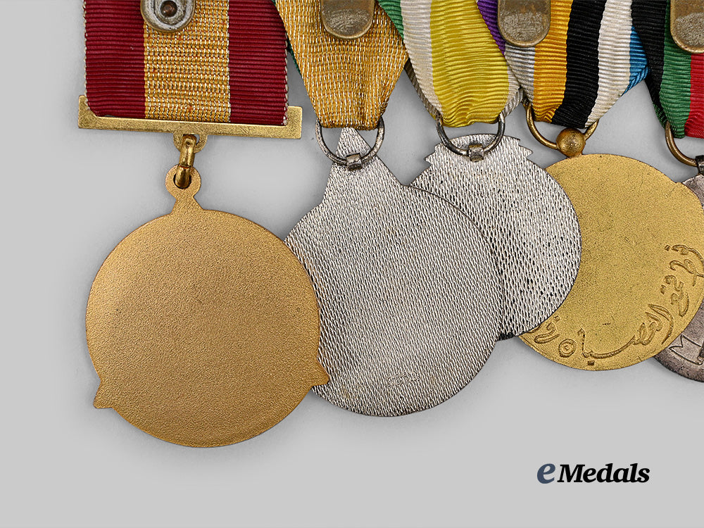 iraq,_kingdom._a_combatant’s_medal_bar,_c.1970_e_medals__w8852_7