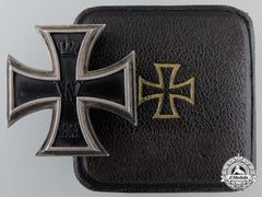An Iron Cross First Class 1914 By Wagner & Sohn & Engraved “Wilhelm Ii R.”