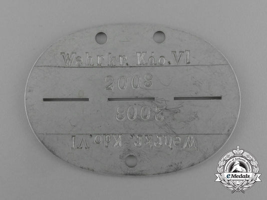 a_wehrkreis_kommando_vi_identification_tag_e_0062