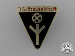 A German National Socialist Women’s League Membership Badge; Type Iii By G. F. Keck & Sohn