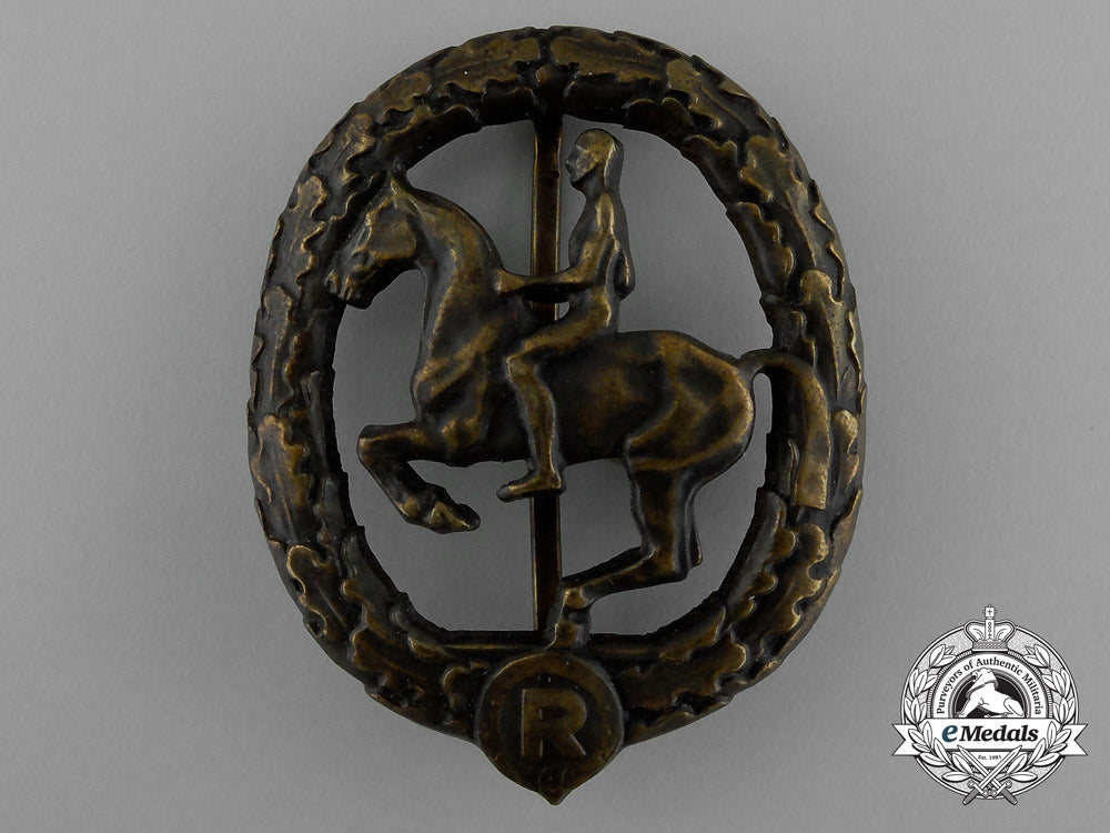 a_mint_cased_bronze_grade_german_equestrian_badge_and_stick_stick_pin_by_l._chr._lauer_e_0070