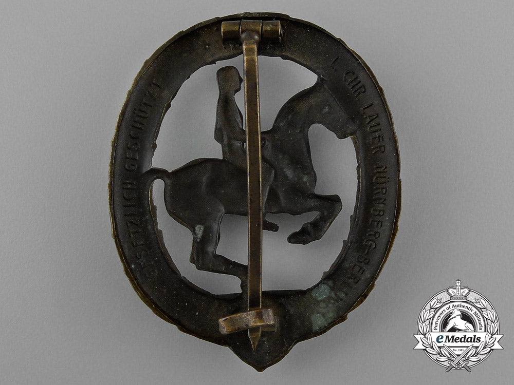 a_mint_cased_bronze_grade_german_equestrian_badge_and_stick_stick_pin_by_l._chr._lauer_e_0071
