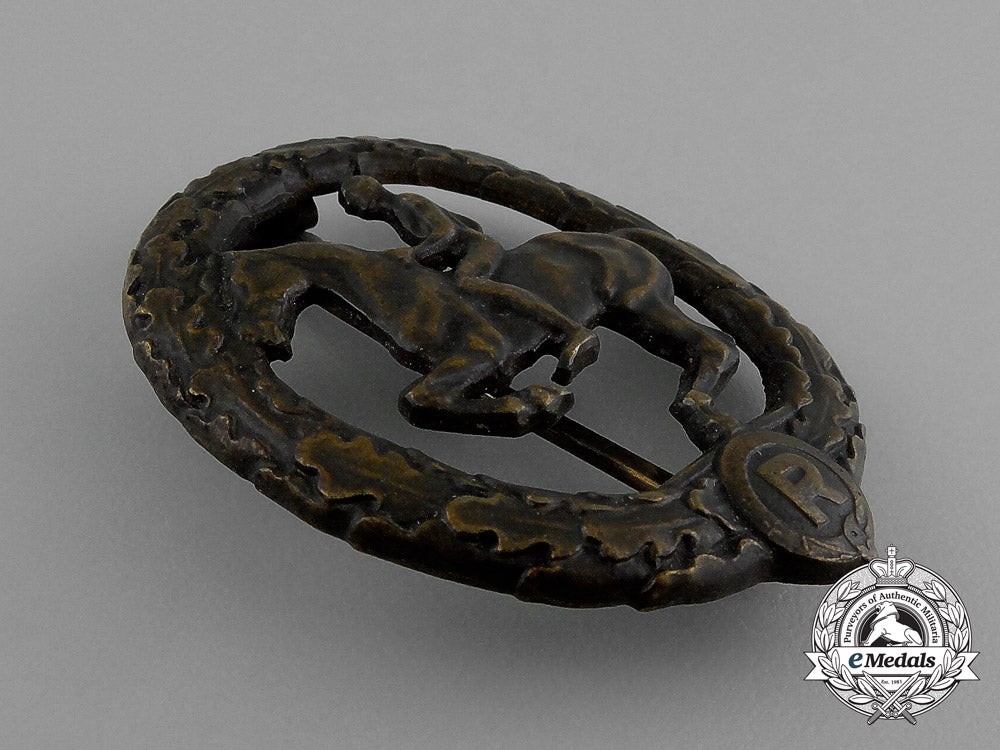 a_mint_cased_bronze_grade_german_equestrian_badge_and_stick_stick_pin_by_l._chr._lauer_e_0072
