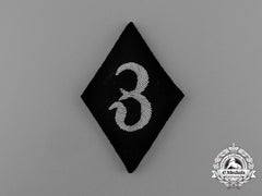 A Scarce Waffen-Ss Dental Services Sleeve Diamond