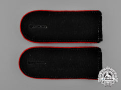 A Mint Matching Pair Of Waffen-Ss Artillery Enlisted Man’s Shoulder Straps