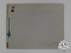 Germany, Third Reich. A 1939 Photo Album Of The Citizen’s Play ‘Florian Geyer’ In Gerolshausen