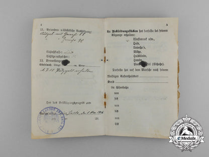 two_first_war_german_militärpässe;5_th_lorrainese_infantry&_landsturm_infantry_kiel_e_0306