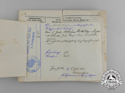 two_first_war_german_militärpässe;5_th_lorrainese_infantry&_landsturm_infantry_kiel_e_0308
