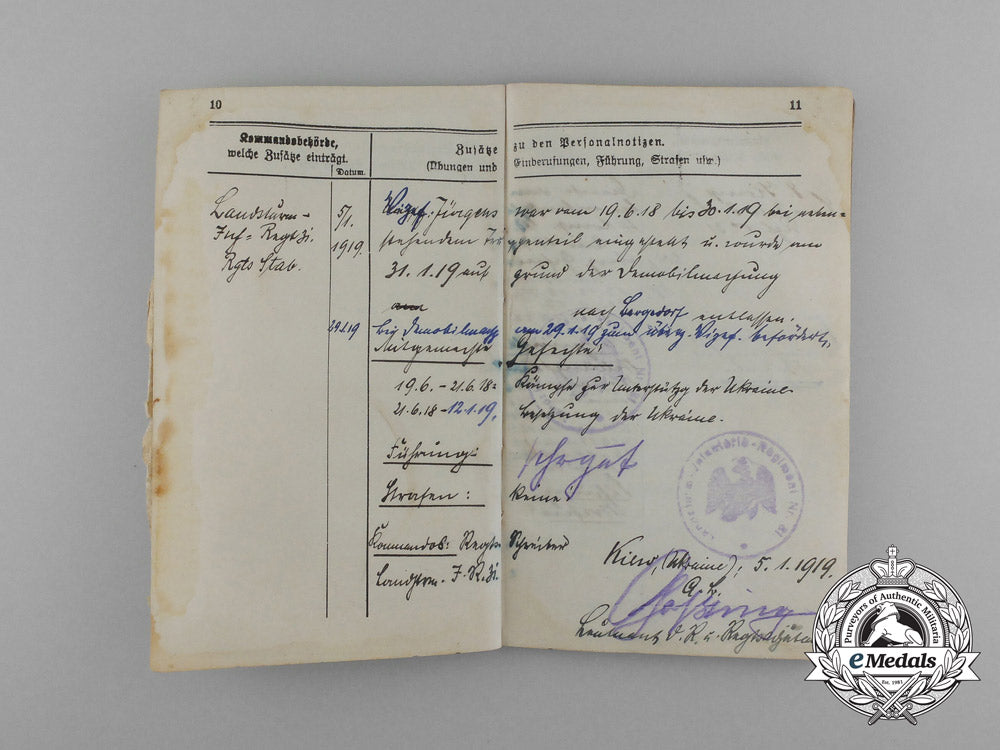 two_first_war_german_militärpässe;5_th_lorrainese_infantry&_landsturm_infantry_kiel_e_0309