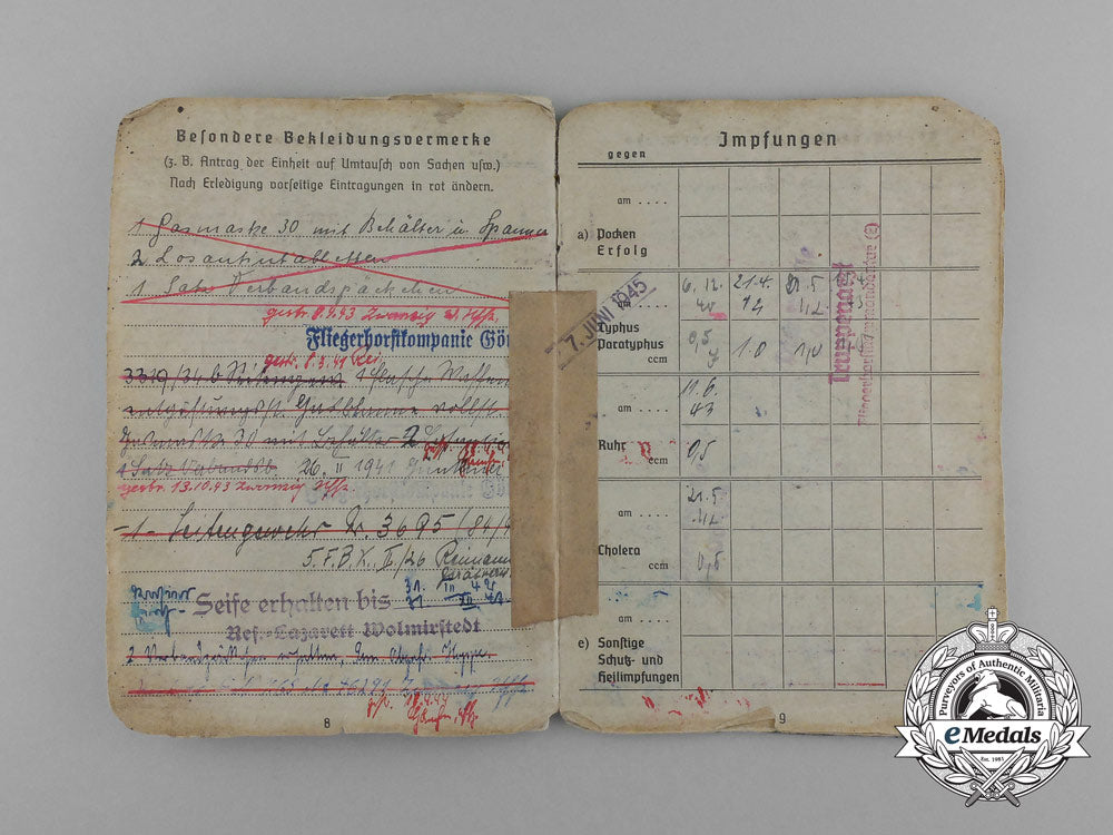 a_soldbuch&_luftwaffe_id_document_to_ernst_quint;_fighter_wing2,11_th_squadron_e_0346