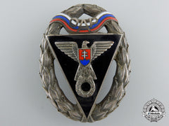 Slovakia. An Army Racing Team Oap Badge, Second Class