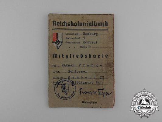 a_rkb(_reichskolonialbund)_membership_booklet_belonging_to_werner_prange_e_0411