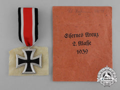 An Absolutely Mint Iron Cross 1939 By Scarce Maker Berg & Nolte In Its Original Packet Of Issue