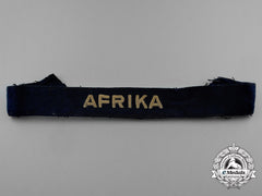 A Fine Uniform Removed Luftwaffe “Afrika” Cuff Title