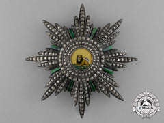 An Iranian Order Of The Lion And Sun; 1St Class Breast Star