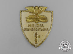 An Italian University Militia Fascist Membership Badge