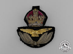 A Royal Canadian Air Force (Rcaf) Officer's Cap Badge