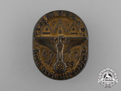 A 1935 Greater Frankfurt Area Day Of The NSDAP Badge