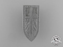 A 1938 German National Christian Reichstagung Badge By Kühr Und Langer
