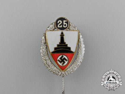 a25-_year_kyffhäuser_veteran’s_organization_stick_pin_e_0795