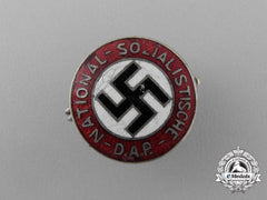 An Early Small Nsdap Party Member's Badge